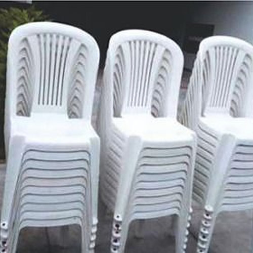 stackable plastic chairs rental