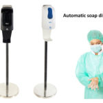 free standing automatic sanitizer dispenser