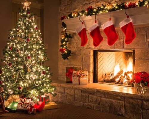 christmas tree with decoration christmas tree with decoration