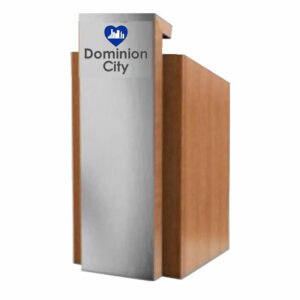 symposium wooden podium