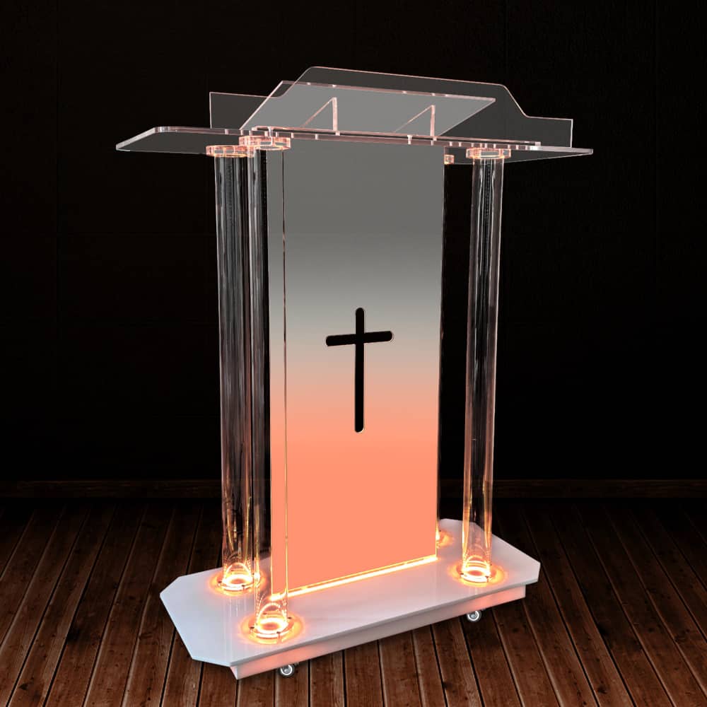 glass pulpit designs for church