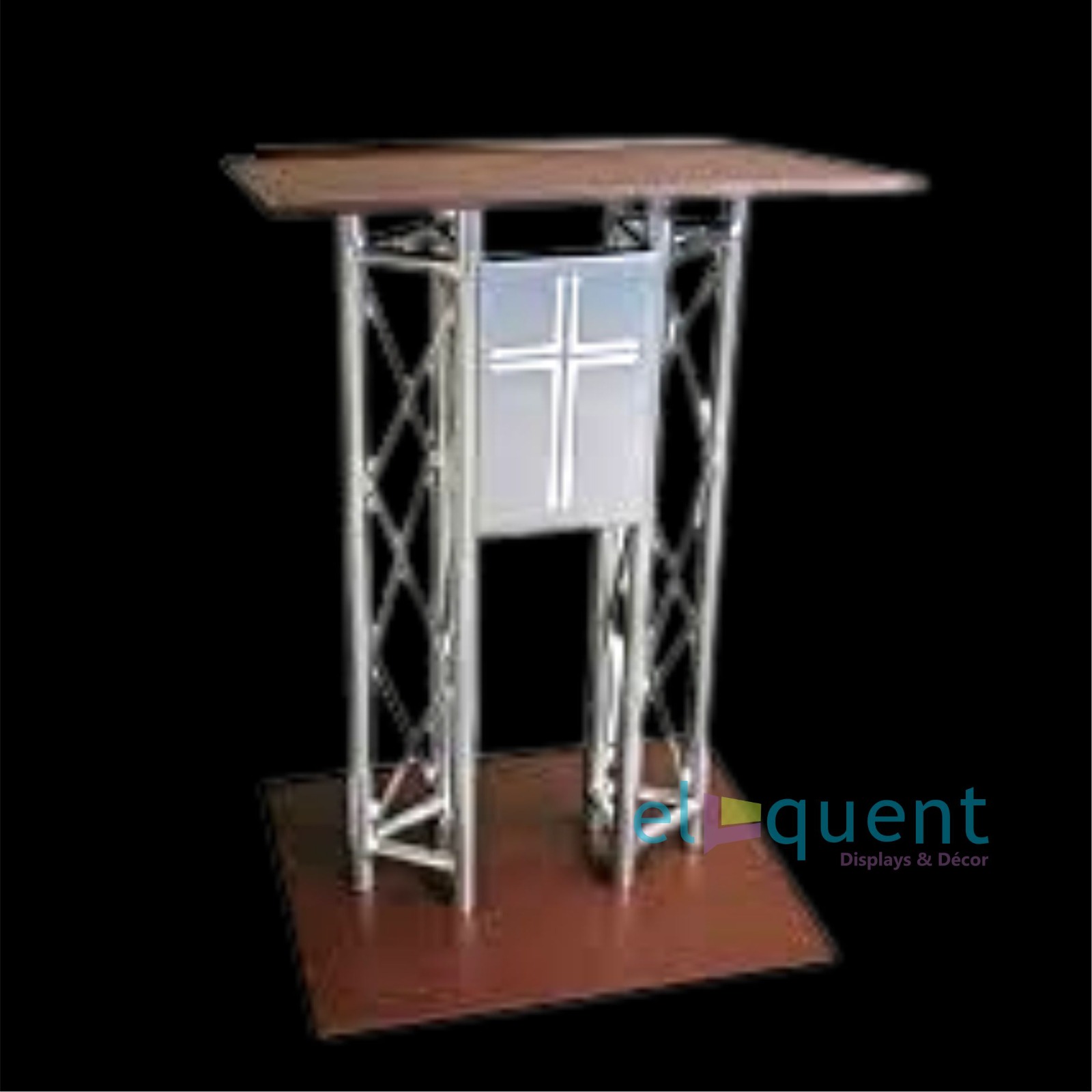 truss metal podium design