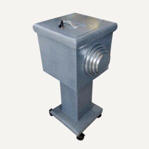 ash color offering box lagos