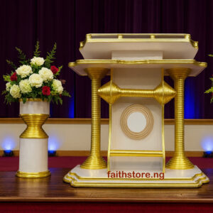 butterfly wooden pulpit design