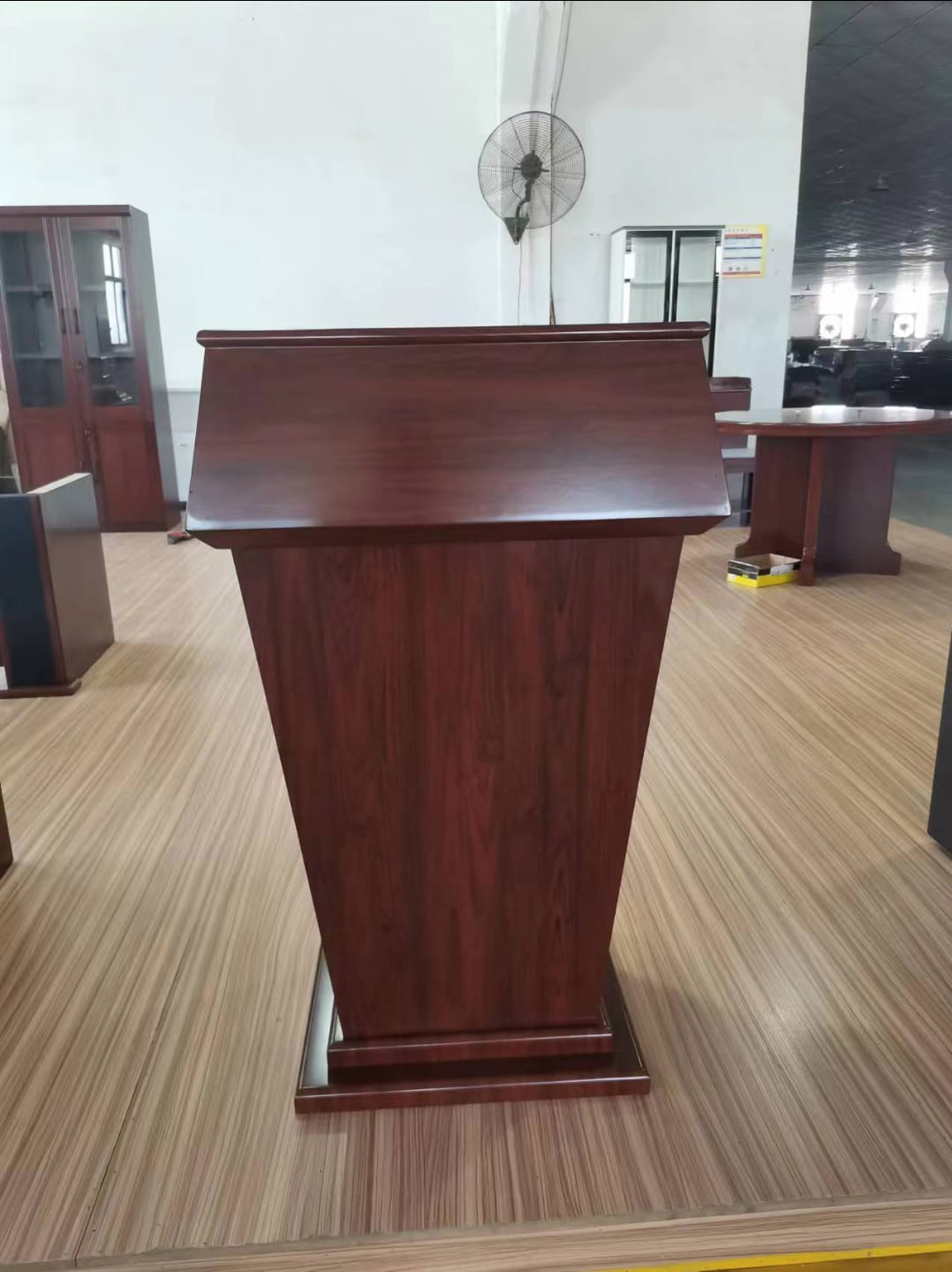 modern design wooden podium