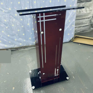 imported glass pulpit in lagos