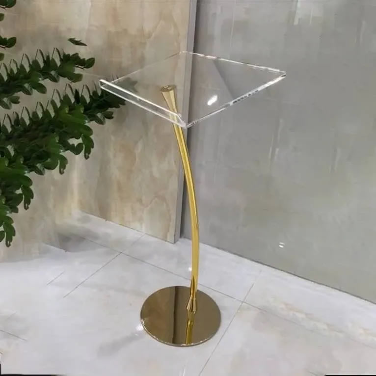 gold single pole pulpit design nigeria