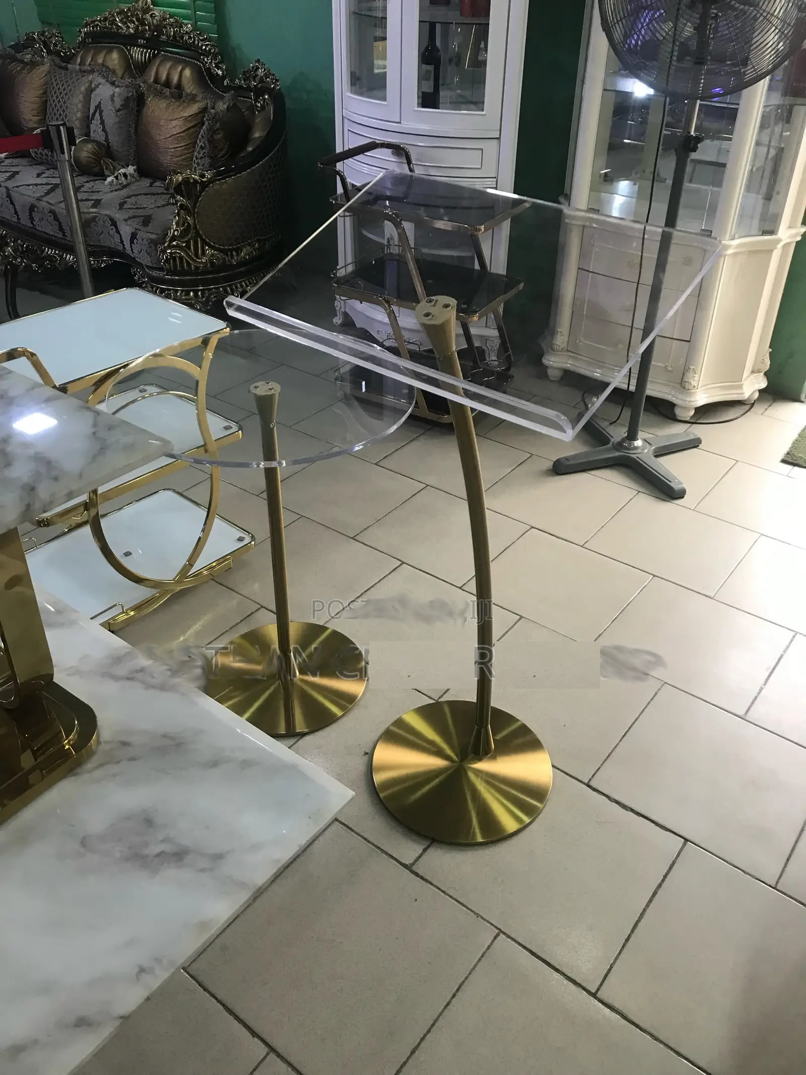 golden metal pulpit price