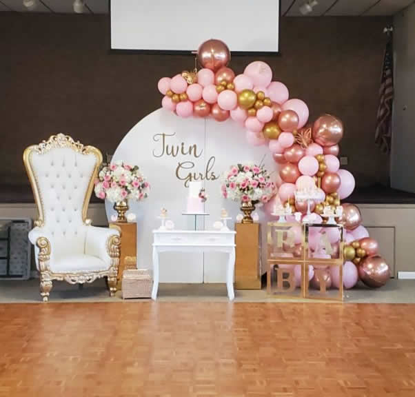 decor rentals for event rental