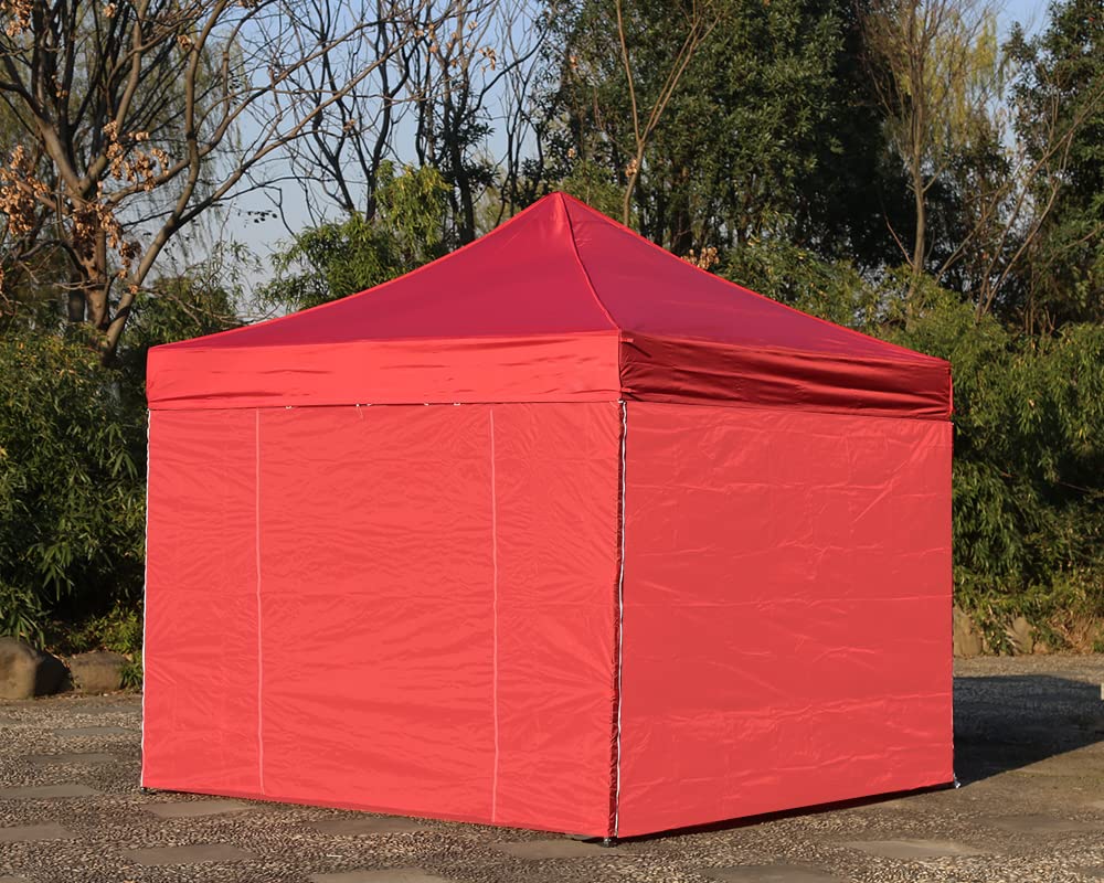 foldable gazebo tent with 4 side covers