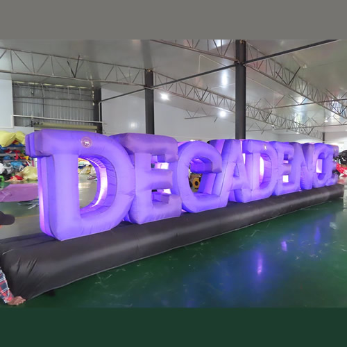 giant inflatable letters