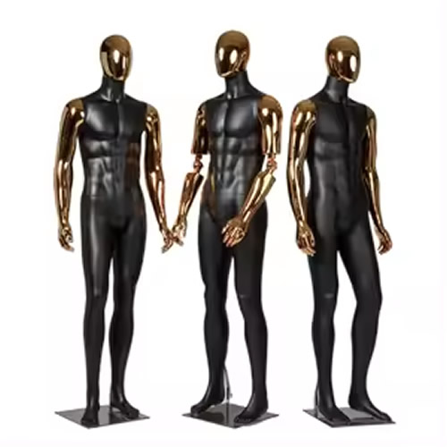 gold male mannequin in lagos nigeria