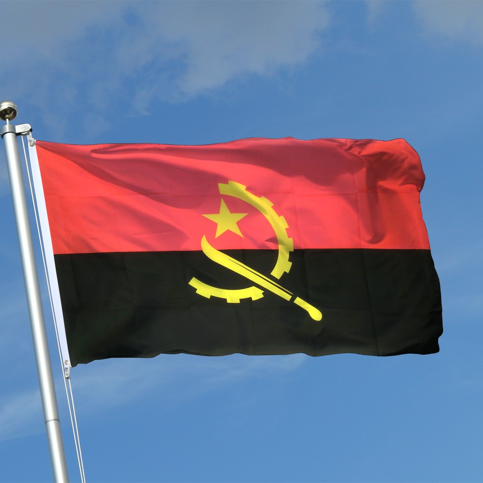 Angolan flag for sale Lagos