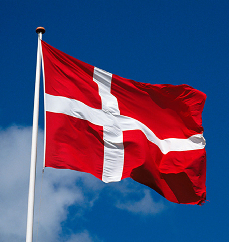 danish flag in lagos