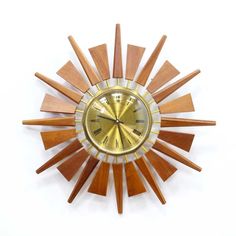 Sunburst Clock
