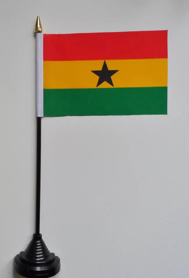 ghana table flag