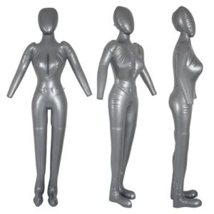 Inflatable female mannequin