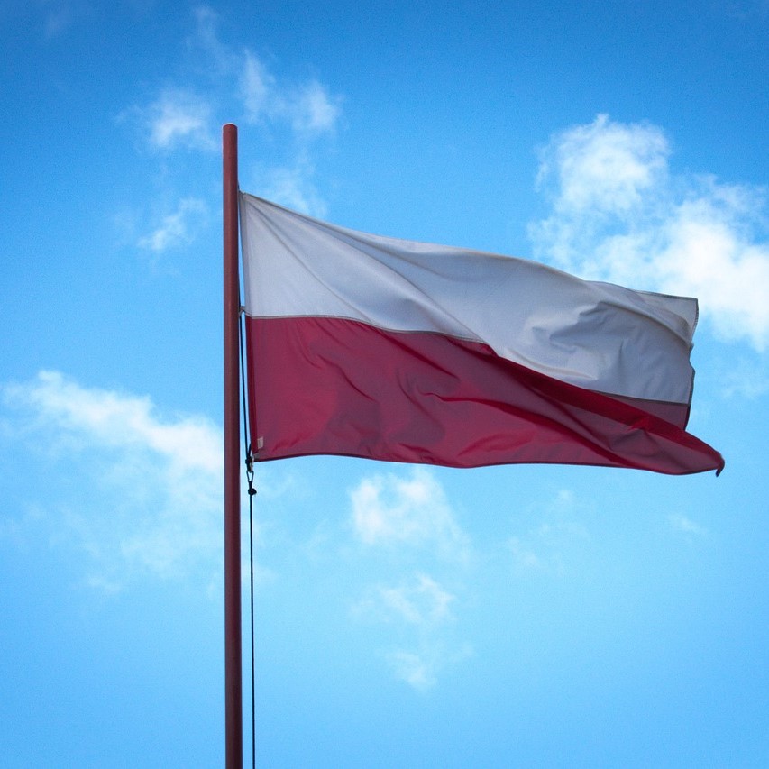 poland flags in lagos nigeria