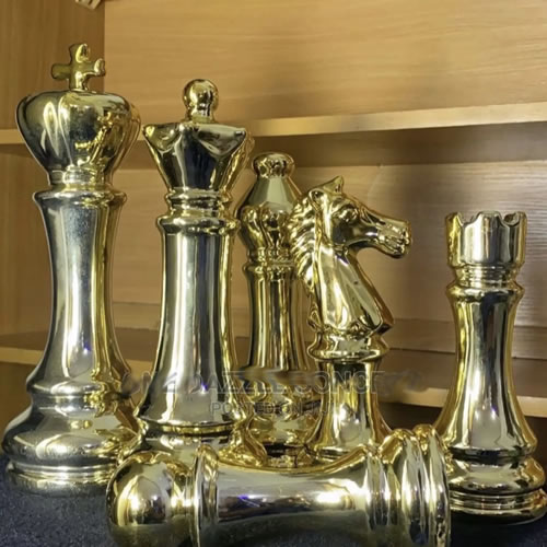 6 PCS Chess Pieces for home decor