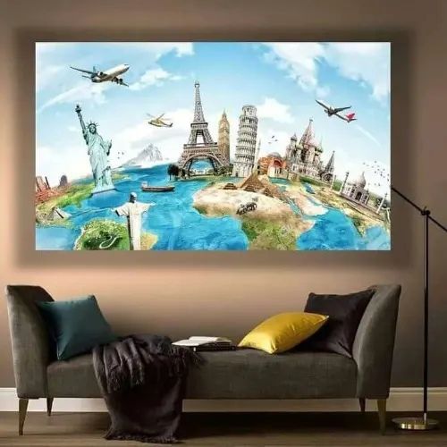 7 wonders of the world art work