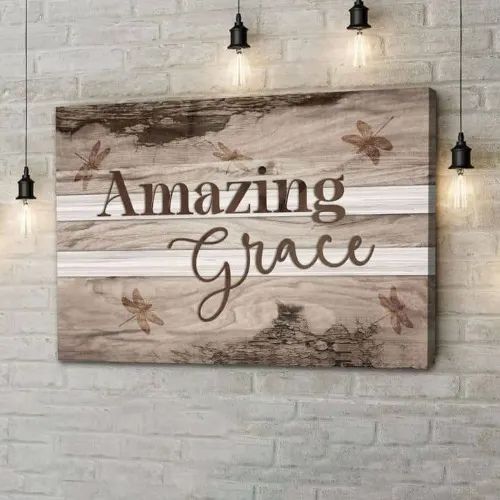 Amazing Grace Wall Canvas