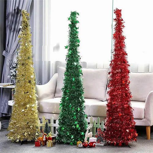 Artificial Tinsel Pop up Christmas Tree with Stand lagos dealer