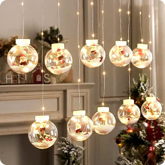 Christmas Baubles With Light price