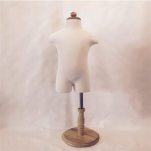 Lightweight child dress form ideal for fashion design projects