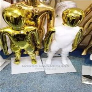 quality Age 1-3 Years Unisex Kids Gold Colour Mannequin in Nigeria, especially in lagos, abuja and porthacourt