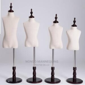 Variety of child dress forms for different ages and sizes