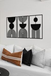 geometric wall art canvas
