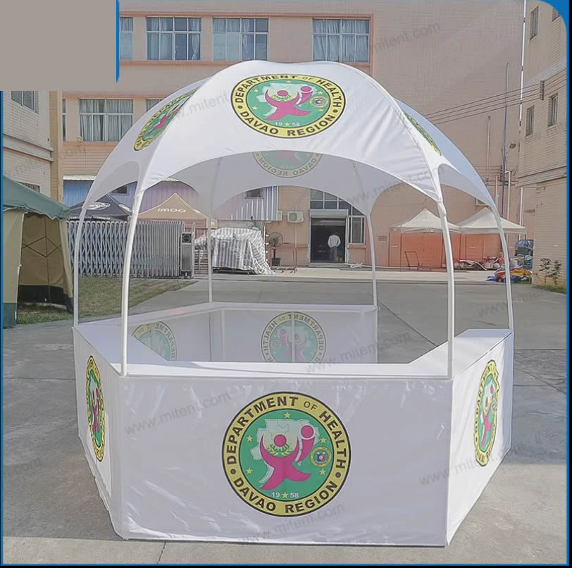 Branded Customized Tents Trade Show Round Dome Tent for Outdoor Display.