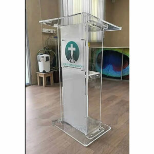 latest acrylic glass pulpit