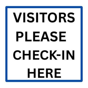 Where to buy Visitor-check-in sign in Lagos