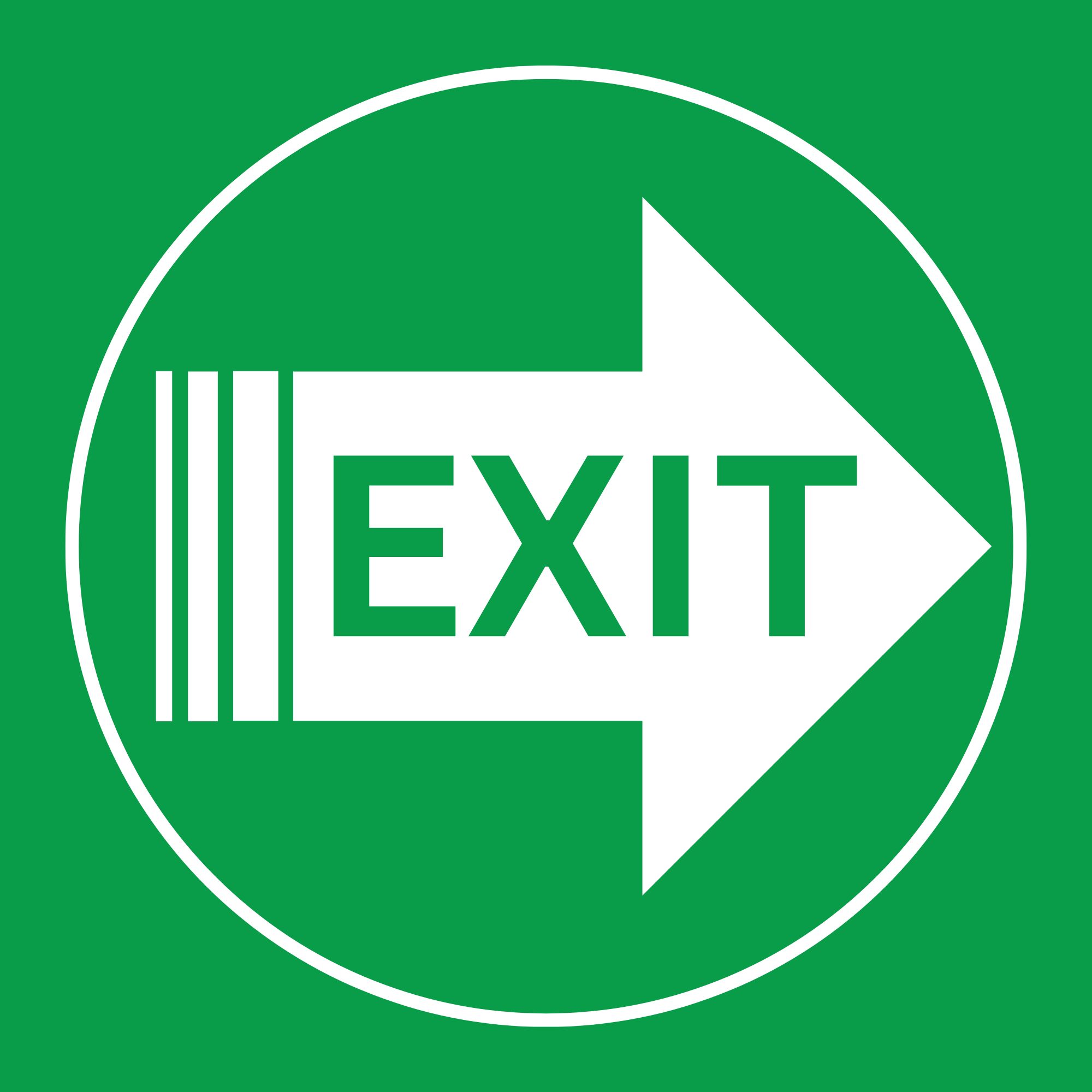 Directional exit sign sales in Lagos