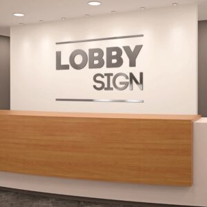 Where to get good quality lobby signs in Lagos
