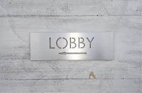 Affordable directional Lobby Sign in Lagos
