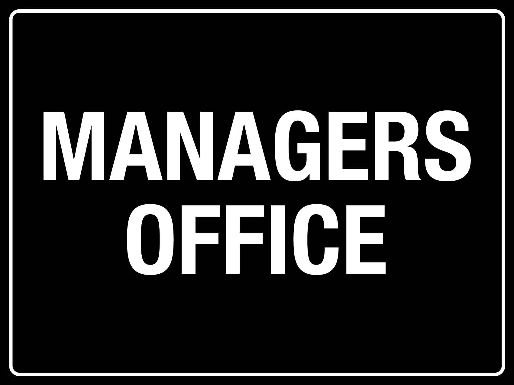 Where to get Manager office sign in Lagos