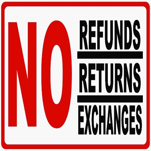 Eloquent Display No refund/ exchange/ returns for products in Lagos, Nigeria