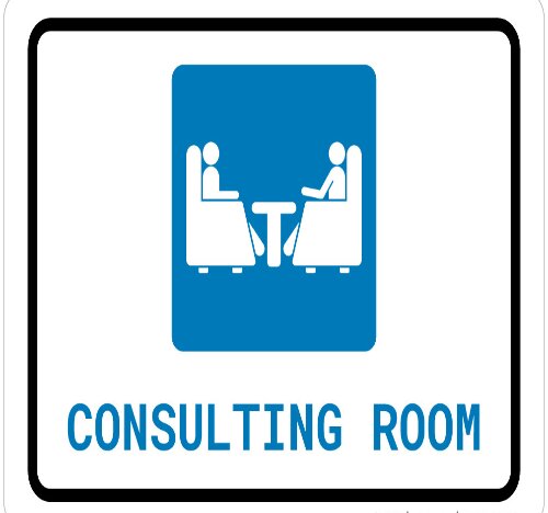 Where to buy signage for consulting room