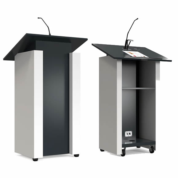 front and back wooden pulpit design