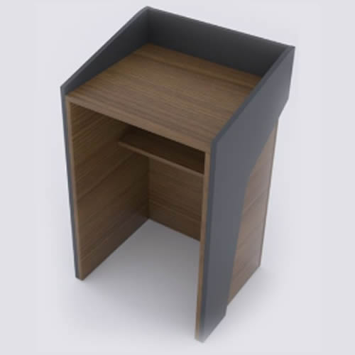 hotel wooden lectern