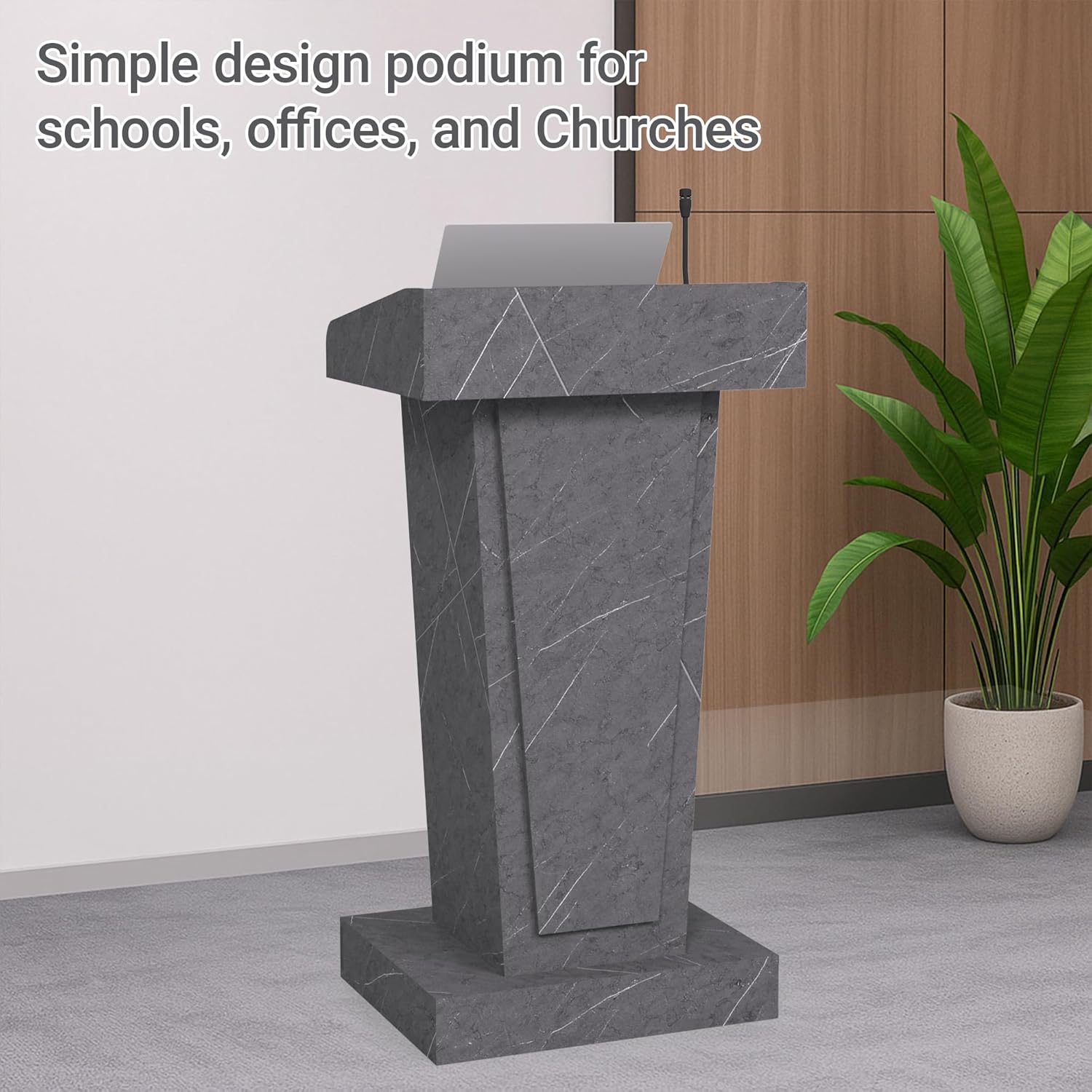 school and conference lectern