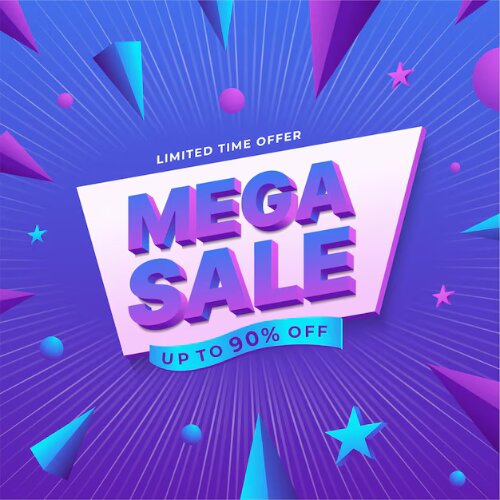 Eye-catching discount signage for weekend promo in Lagos