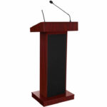 wooden sleek lectern lagos