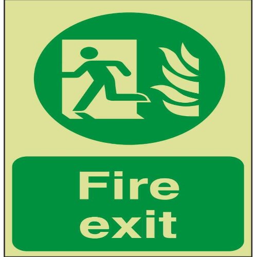 Eloquent Display's Exit Fire sign solution for robust safety in Lagos.