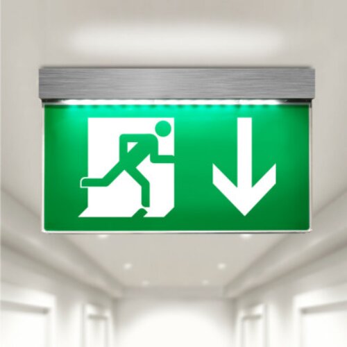Affordable Led Illuminated fire exit sign