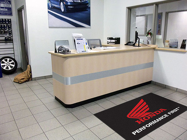 customized receion floor mat