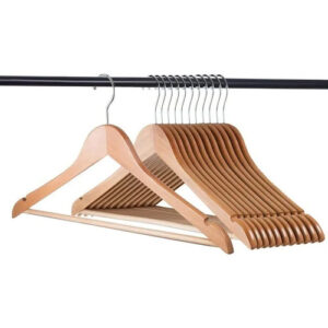 Brown Wooden Shirt Hanger