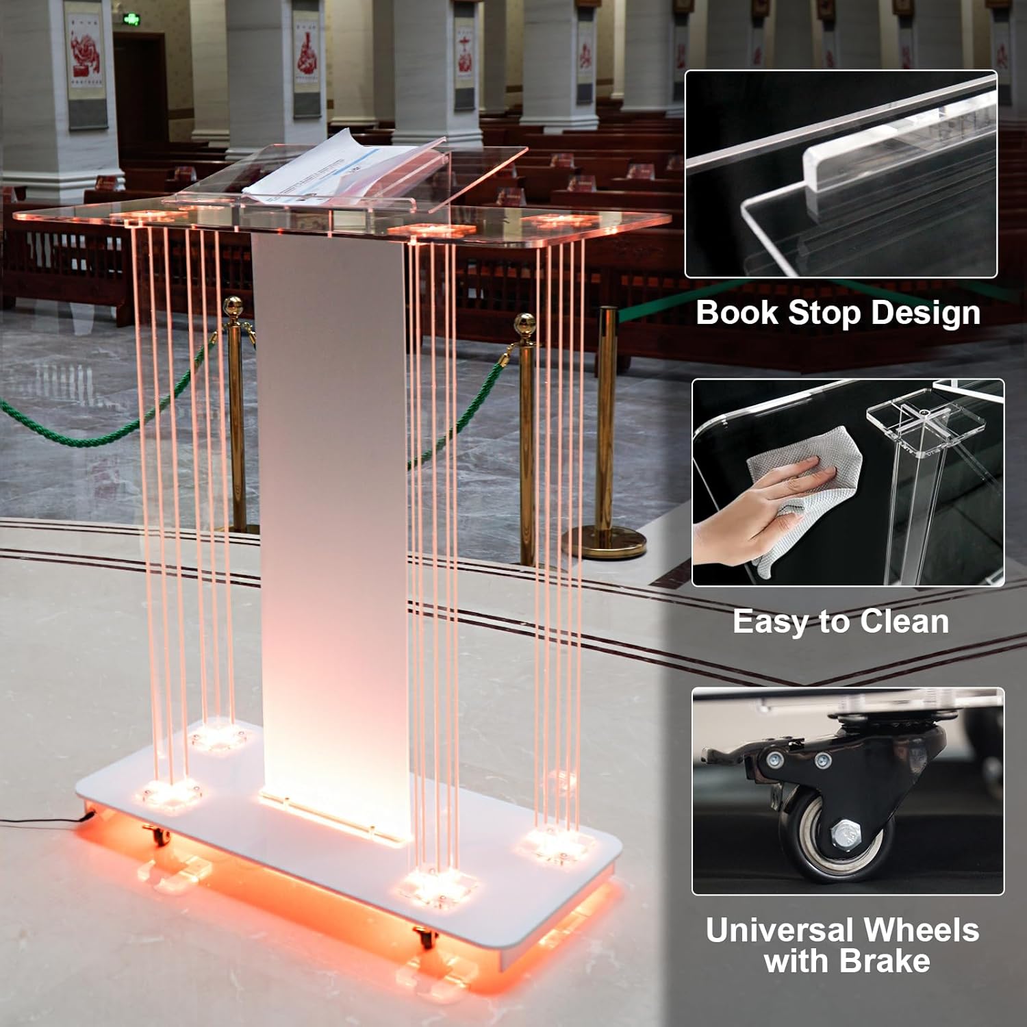 imported acrylic pulpit lagos
